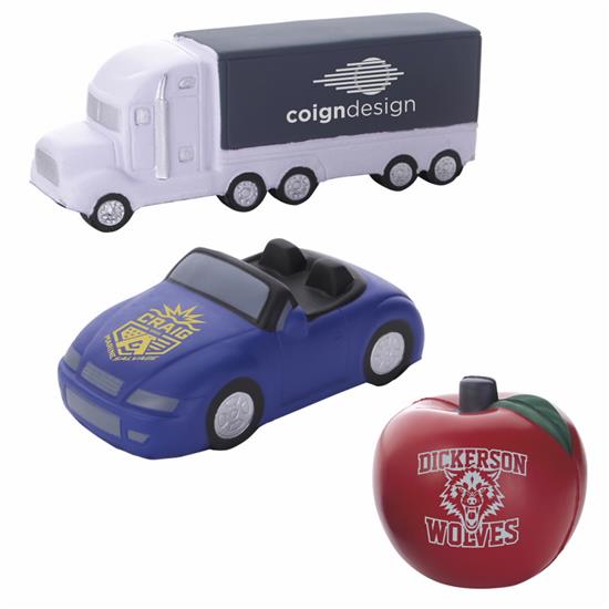 police car stress ball